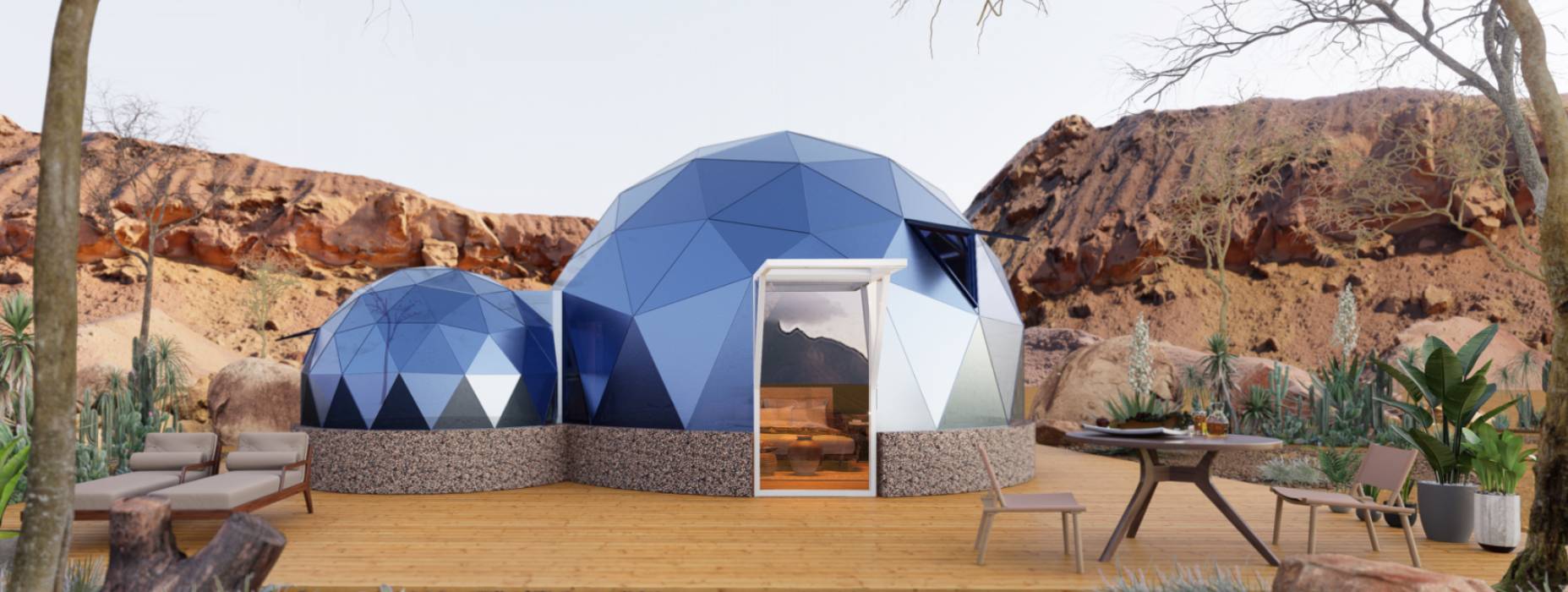 河西区球形智能光伏玻璃星空房